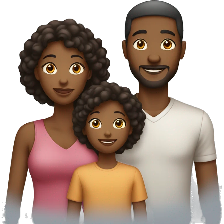 black family 2 kids, mom and dad and 1 boy 1 boy emoji