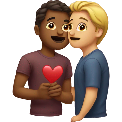 Love kisses emoji