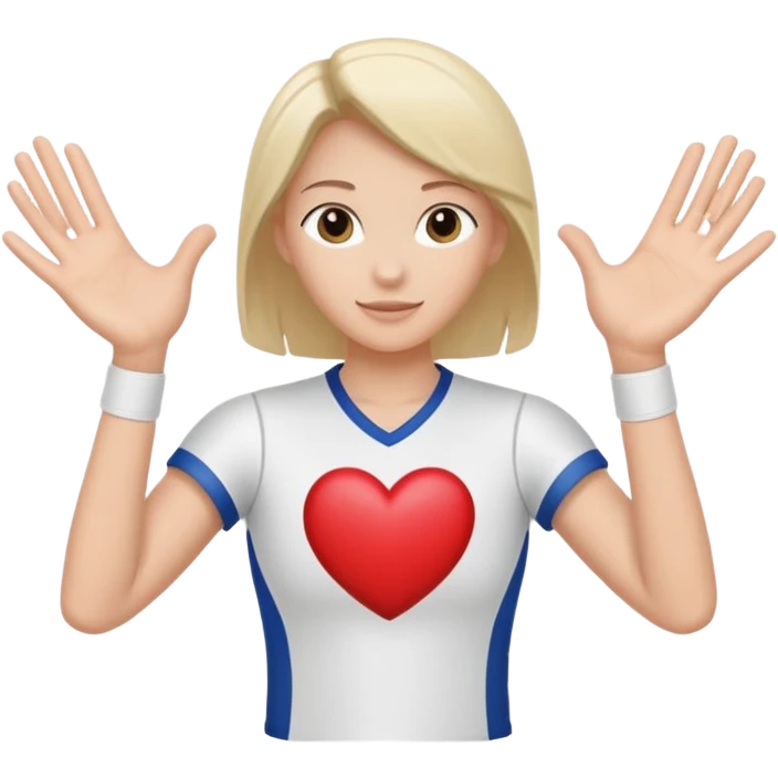 🏐🫶🏻 emoji