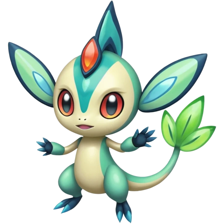 Splash-patterned emotional sparky sparky boom boom painful Meloetta-Guilmom-Salandit-Celebi-Pokémon-Fakémon-fusion-hybrid-creature emoji