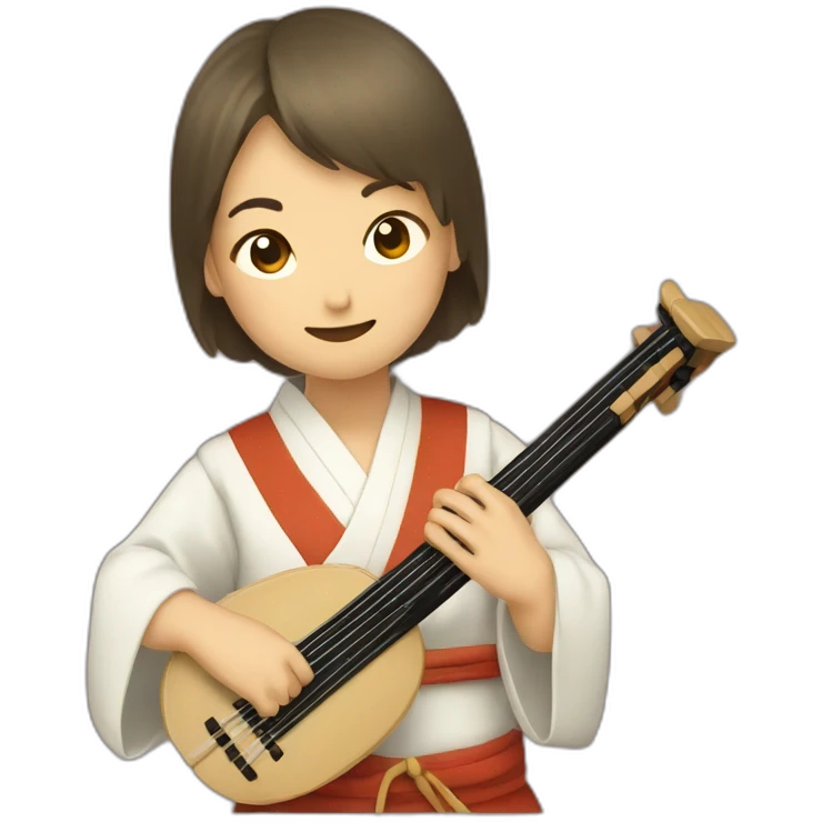 Shamisen player emoji