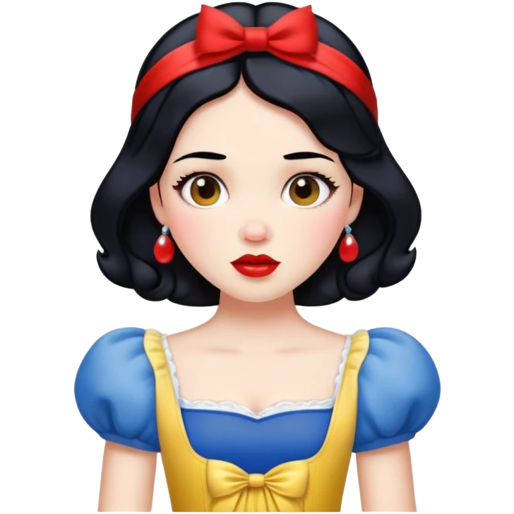 Snow White princess emoji