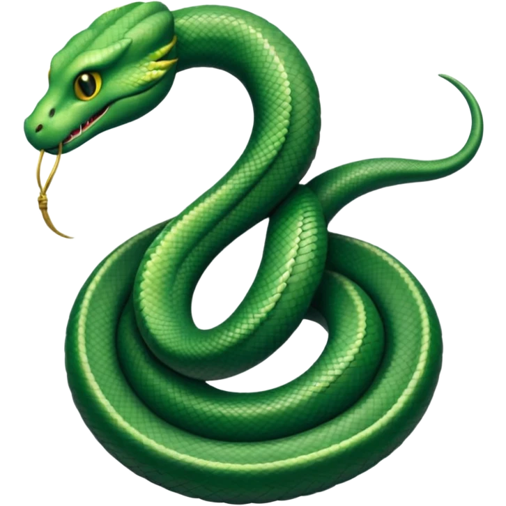 Slytherin crest with snake emoji