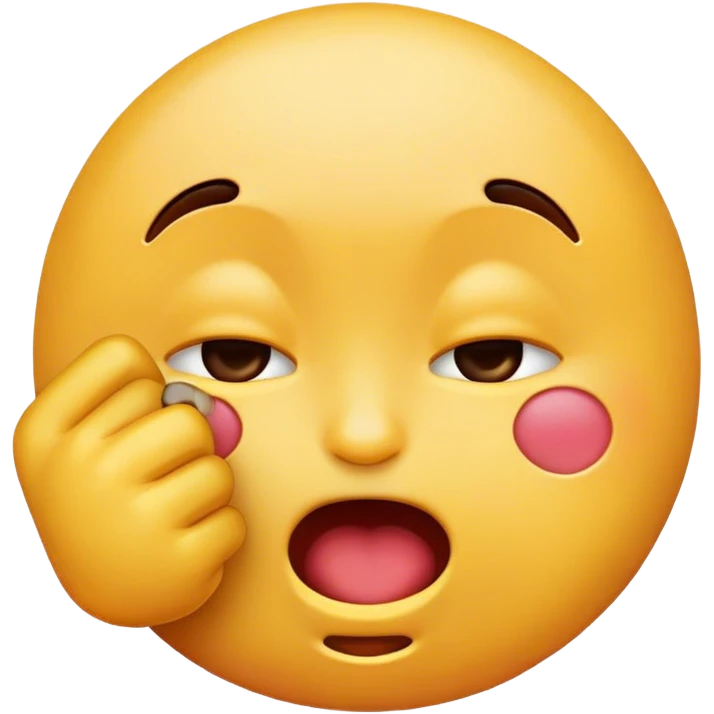 I want a finger biting emoji emoji