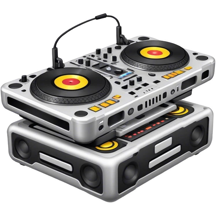 Dj decks  emoji