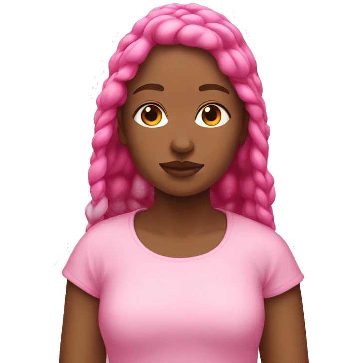 Pink aestethic emoji