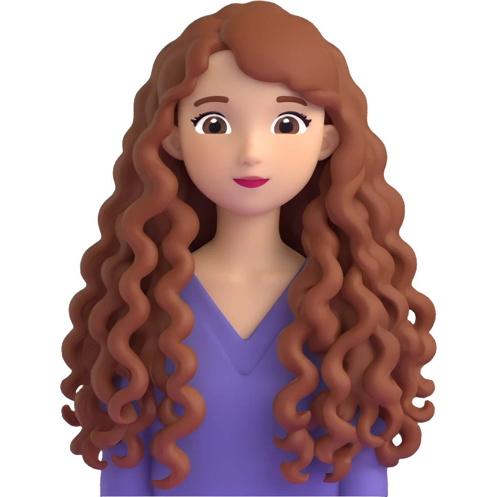 pretty black girl with long curly hair emoji