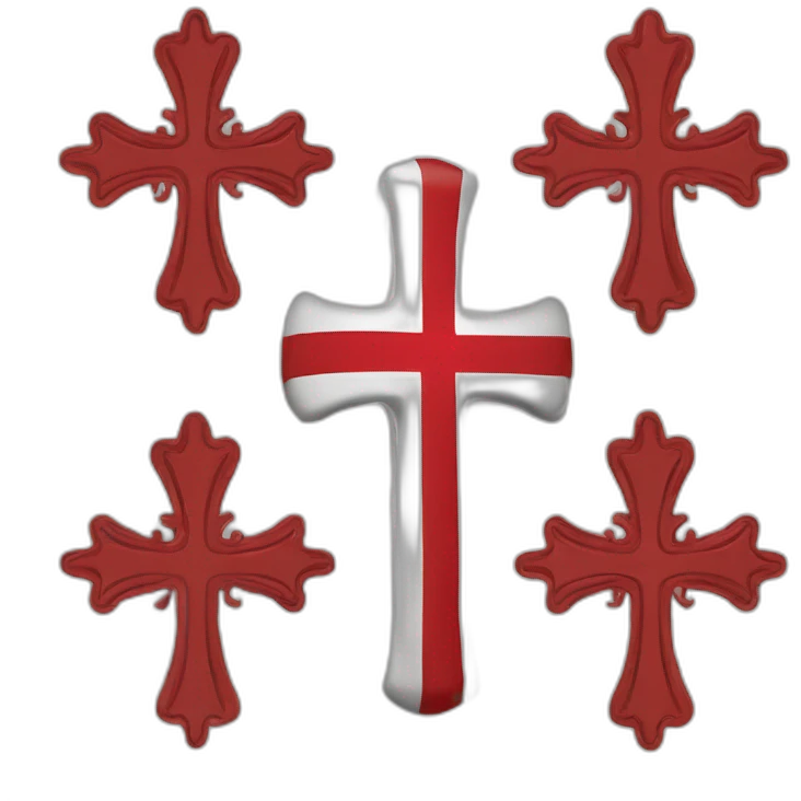 croix lorraine drapeau francais emoji
