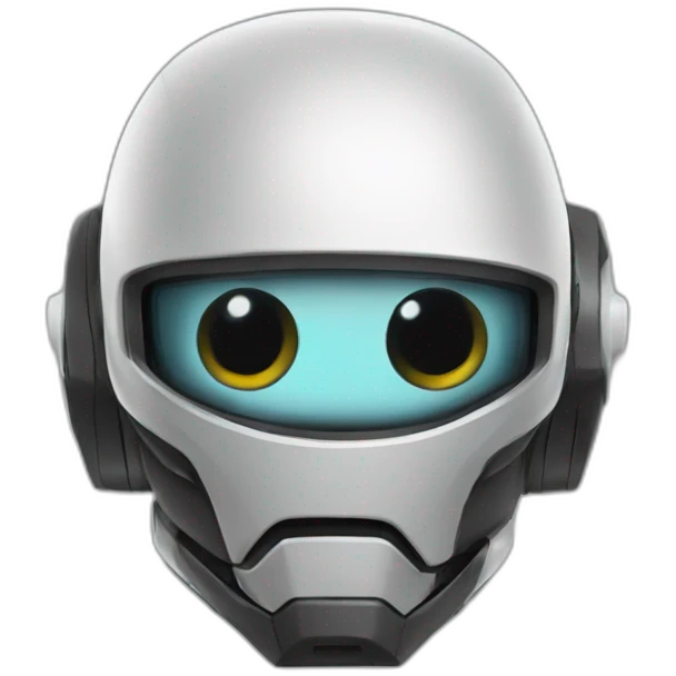 bot con casco emoji