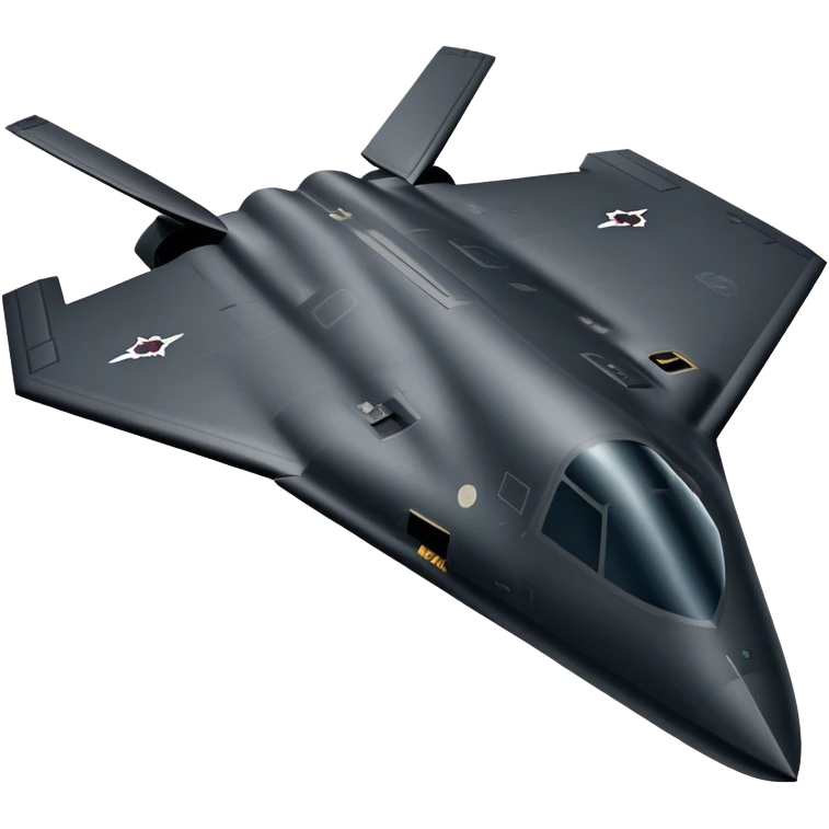 B-2 Spirit bomber - Northrop B-2 (Model Year: 2021) (Iconic colour: Stealth black) emoji