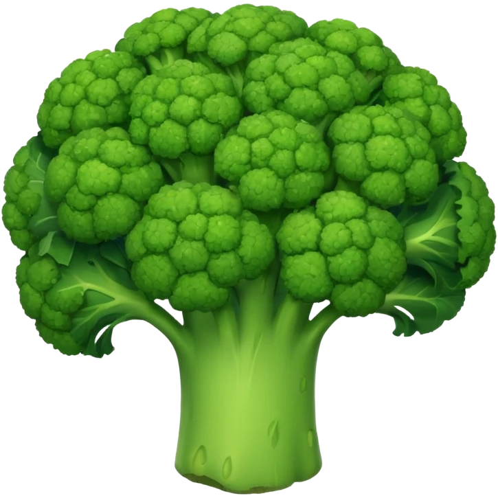 Cartoon Brocoly emoji