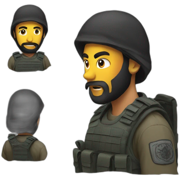 terrorist emoji