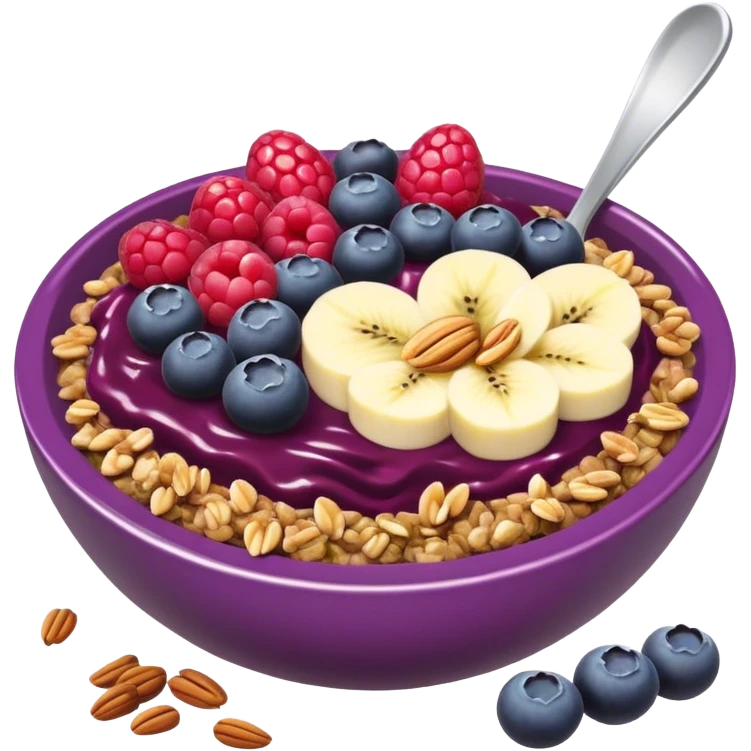 Acai bowl emoji