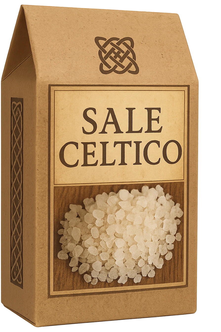 Sale celtico, scatola in italiano emoji