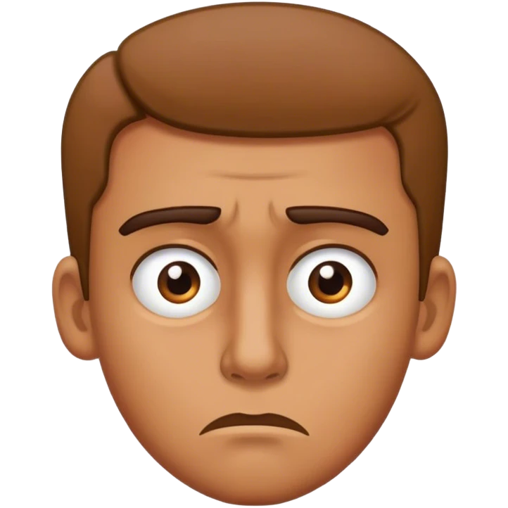 annoyed with a blunt  emoji
