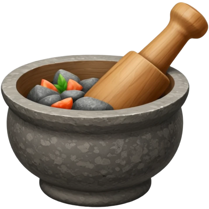mortar and pestle molcajete emoji