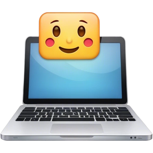 Ноутбук emoji