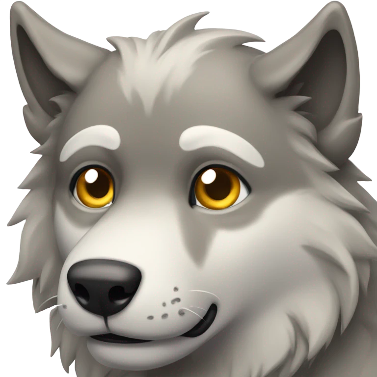 Wolf emoji
