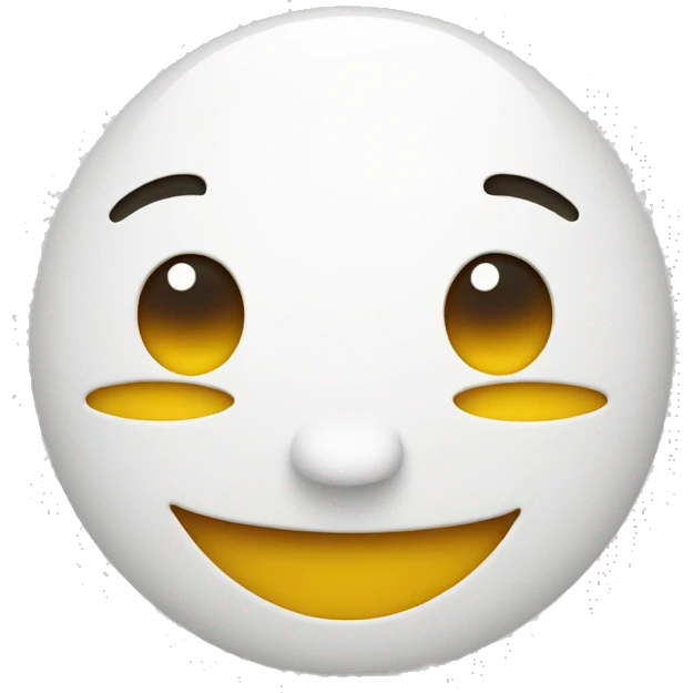 Fake smile smiley face emoji