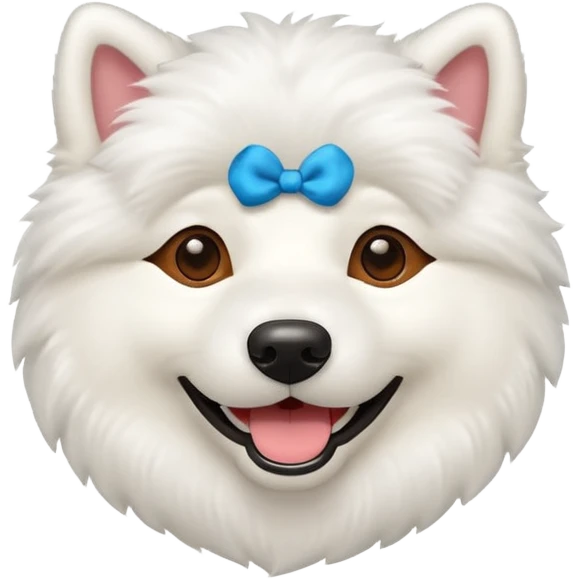Perro samoyedo emoji