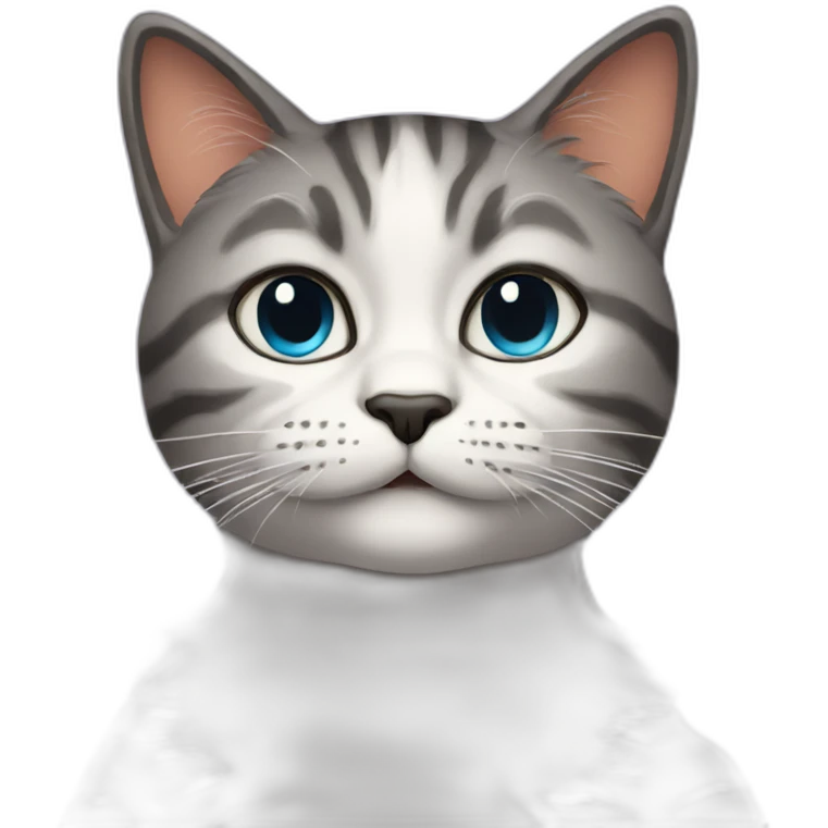 cool cat with makeup emoji
