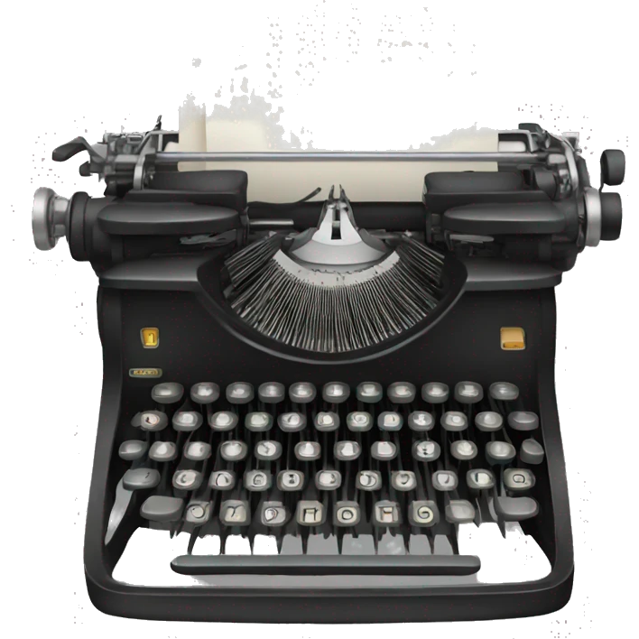 typewriter emoji