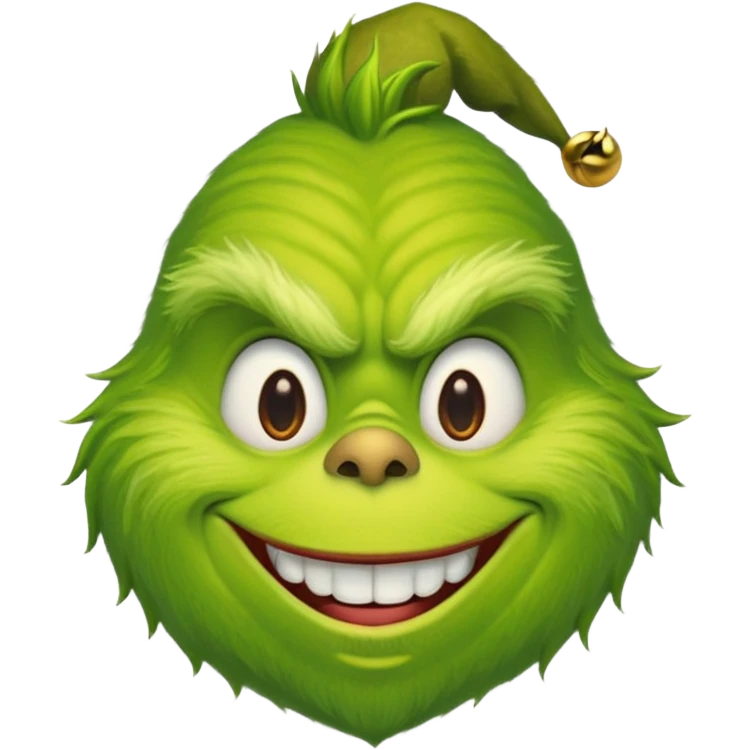The grinch that stole christmas emoji