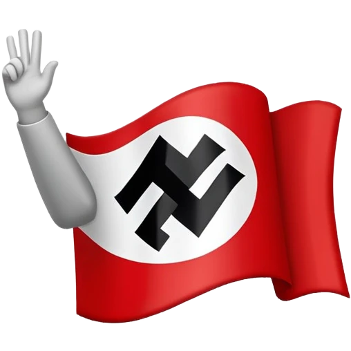 He nazi flag emoji