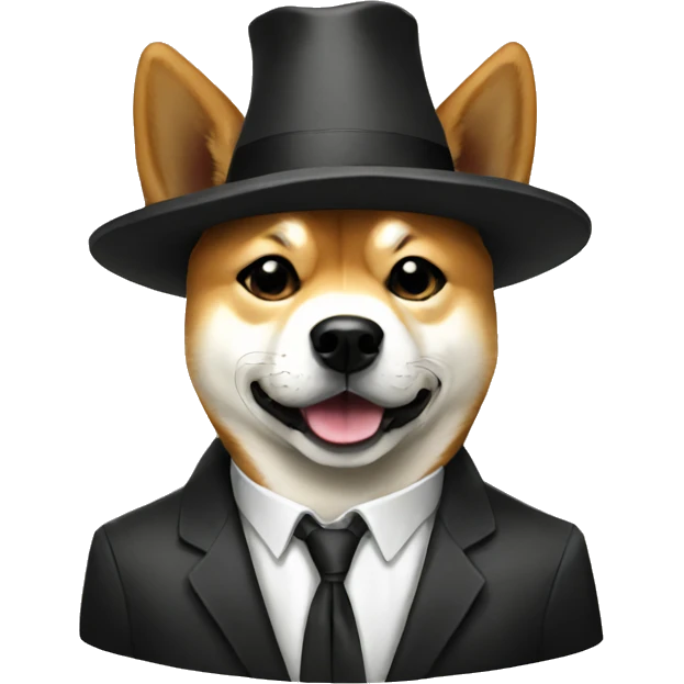 un shiba godfather emoji