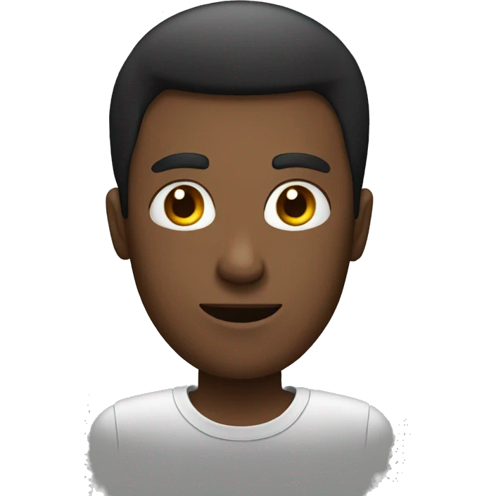 a guy eading people emoji