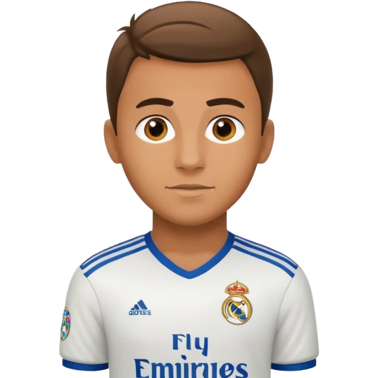 Kupa koy ve Real Madrid oynuyorum emoji
