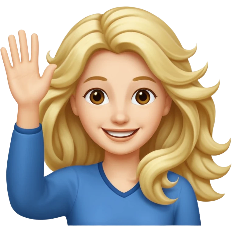 carita saludando  emoji