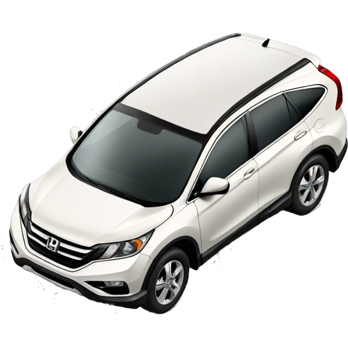 Red Honda crv emoji