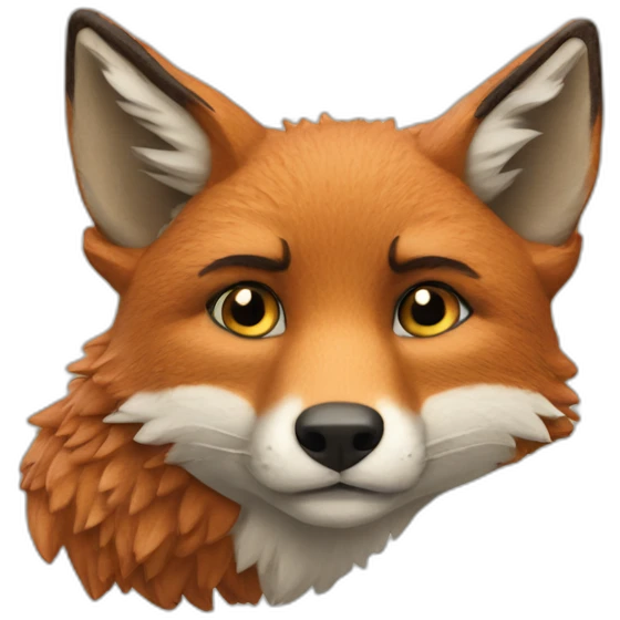 Blauer Fuchs emoji