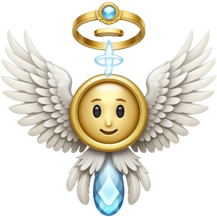vape with wings and halo emoji
