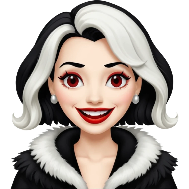 Cruella laughing emoji