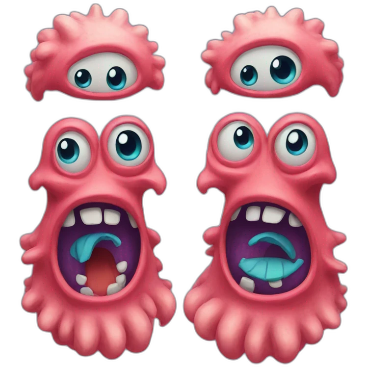 double monster emoji