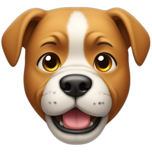 dog face with wry smile emoji