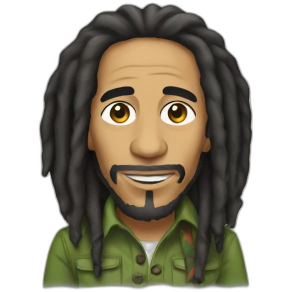 Bob marley emoji