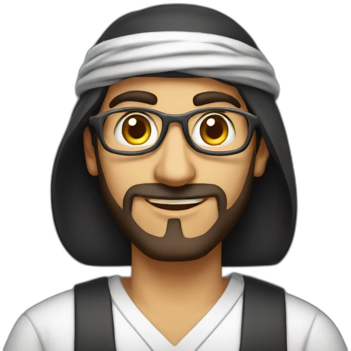 middle eastern computer scientist emoji