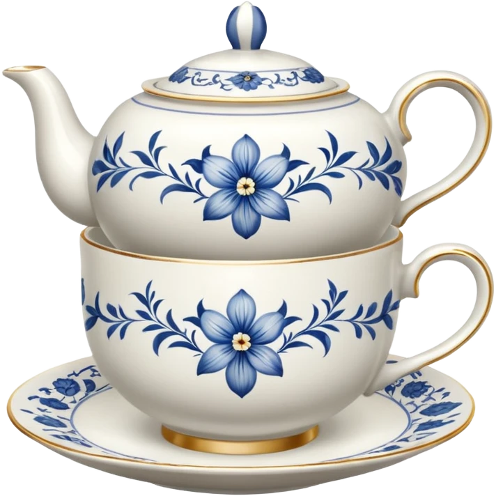 porcelain tea cups emoji