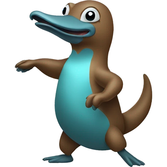 Dancing platypus  emoji