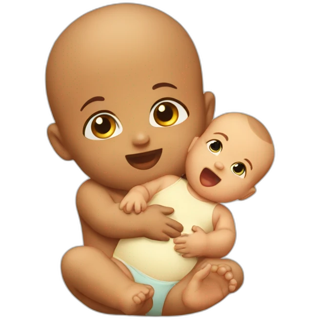 Baby asking to hold him emoji