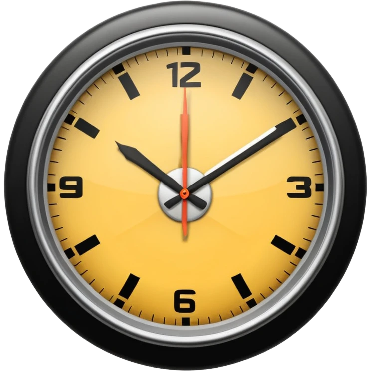 Tick tock I’m waiting emoji