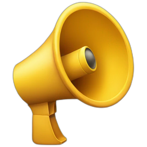megaphone emoji
