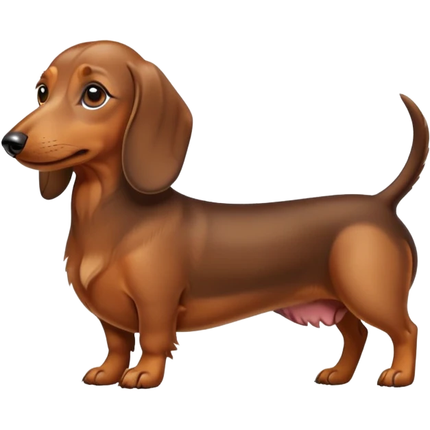 dachshund  emoji