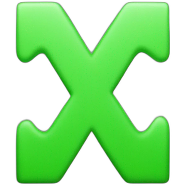 A green plus symbol emoji