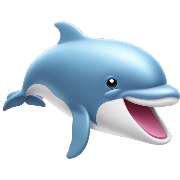 Pink dolphin  emoji
