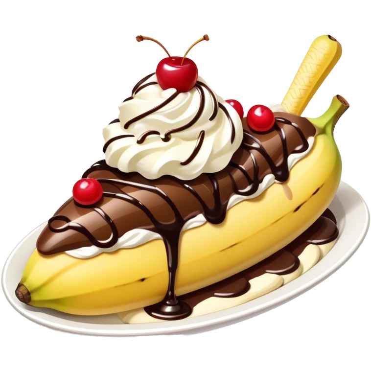 Banana Split emoji