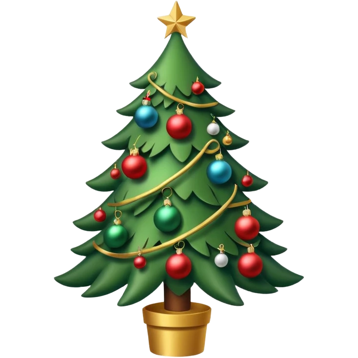Christmas tree emoji